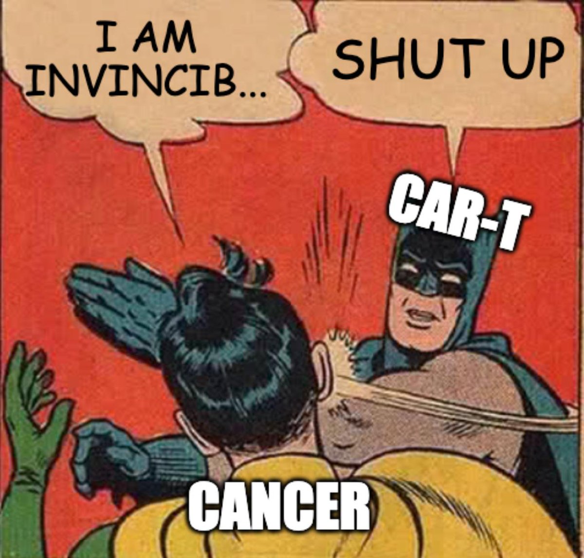 CureX_Tech's tweet image. &quot;Cancer cells be like: 😱 Wait, I thought I was invincible? &quot;

&quot;Immune system with CAR-T: 💪 Not on my watch! &quot;

&quot;CureX: Unlocking your body’s superhero potential!  🦸‍♀️🔥&quot;
#Immunotherapy #CancerFighter #CureX
