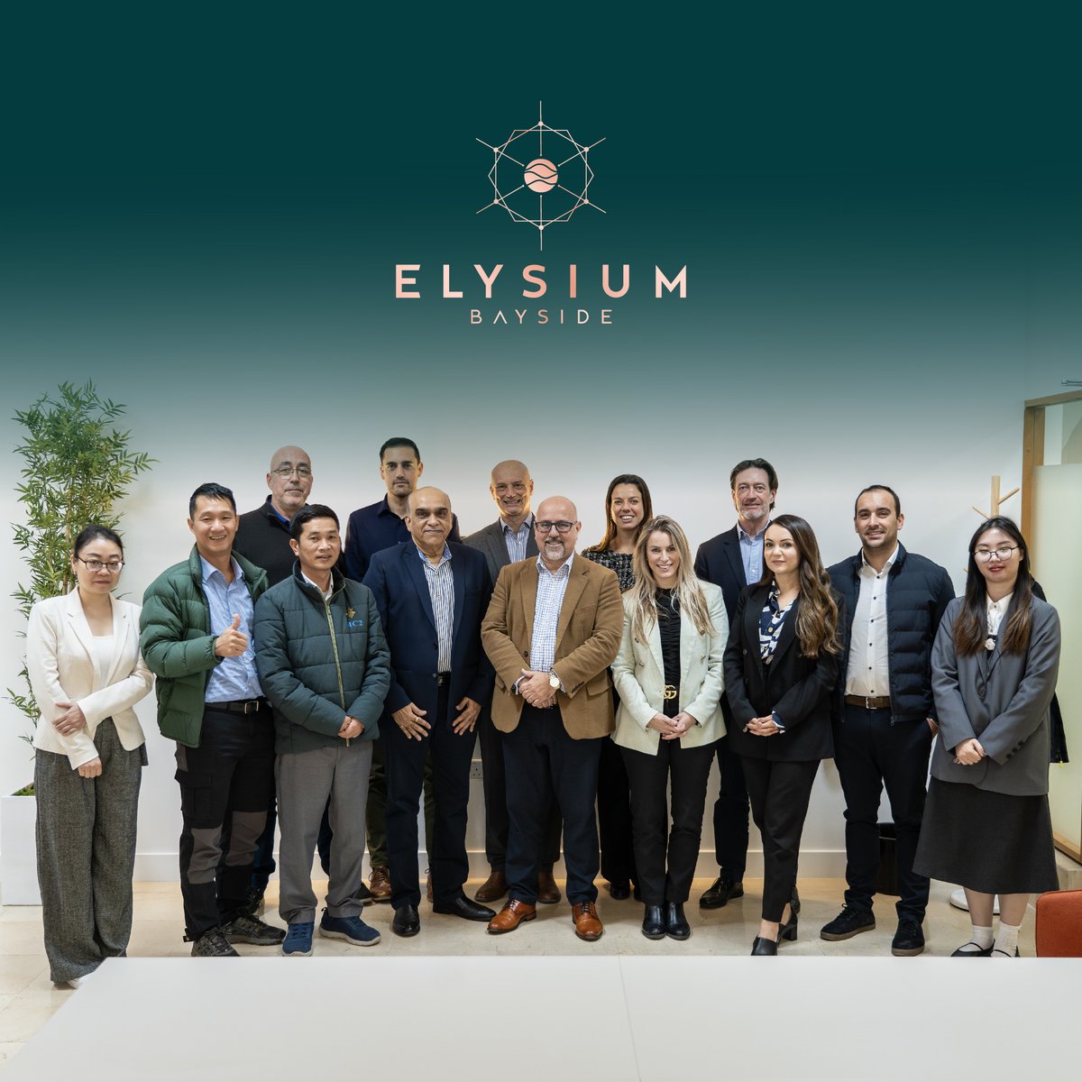ElysiumBayside's tweet photo. Meet the team behind ELYSIUM Bayside – a group of passionate professionals united by a common vision to shape Gibraltar’s future through sustainable, innovative development🌳. Together, we are building more than just projects; we’re building a better tomorrow.🌎
#ElysiumBayside https://t.co/gj6safxqWV