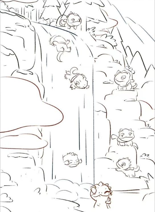 Here's my third piece of fan art for Jimmy, happily playing at a waterfall in the jungle!
<a href="/MelancholyJimmy/">Jimmy</a>
<a href="/ChameleonTravel/">Chameleon.Travel</a>
<a href="/Donnie_eth/">Donnie</a>
<a href="/852luk/">852luk.moca 🇭🇰</a>
<a href="/Cna521/">Christina ✌︎ 💢 C娜</a>  
#JimmyArt