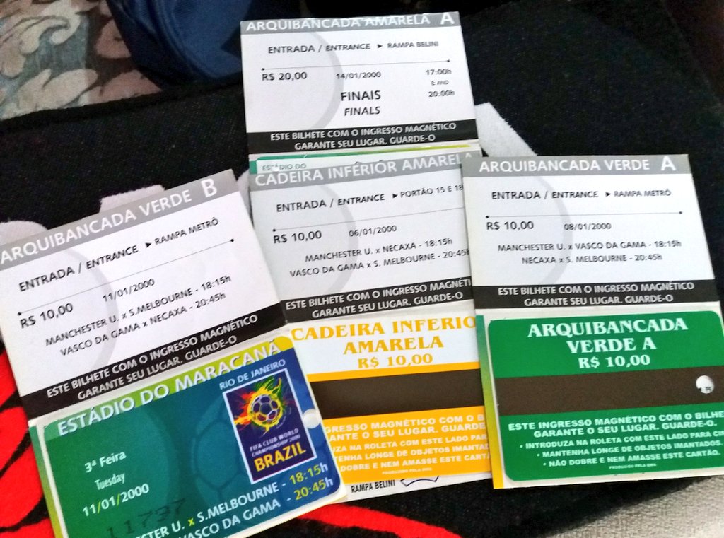 AlexNegrunes's tweet photo. Ninguém me contou, #eutavala ... de férias no Rio assisti todos os jogos! Tenho até hoje os ingressos... e a final não iria perder de forma nenhuma. Assistiria onde fosse possível, seja na torcida do @Corinthians, na do Vasco, na marquise,.. foi uma epopéia conseguir o ingresso! https://t.co/KrfeNovXlh
