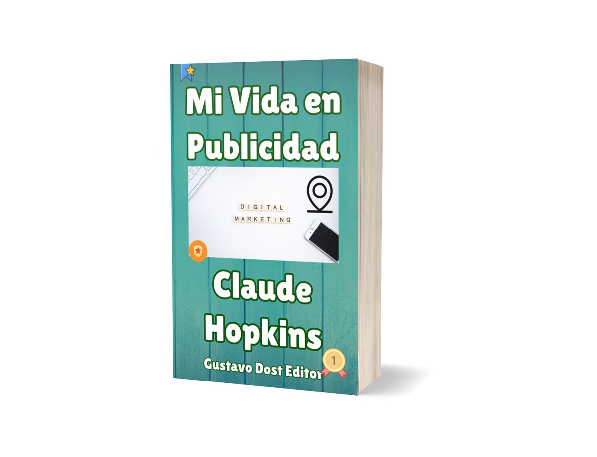 fotoganando's tweet photo. Maravilloso libro sobre la publicidad. Mi vida en publicidad de Claude Hopkins: https://t.co/jqfrZaLsiH #Publicidad #MarketingDirecto #Marketing #Escribir #Copy #Copywriting https://t.co/4LvWMvzPTW