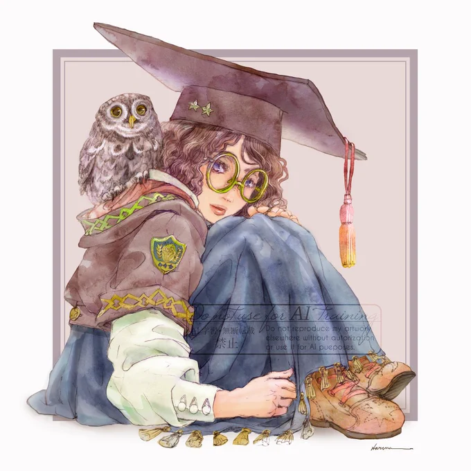 一緒に卒業。 