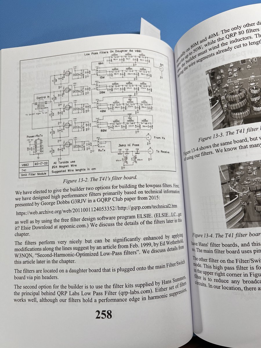 Book intro for RF/SDR enthusiasts:
"Software Defined Radio Transceiver"
The book shows design theory &amp; also all the steps to build T41-EP, an open source standalone SDR transciever based on Teensy 4.1. 
It's a 7-band 20W HF transceiver supporting CW and SSB, with 192khz spectrum.