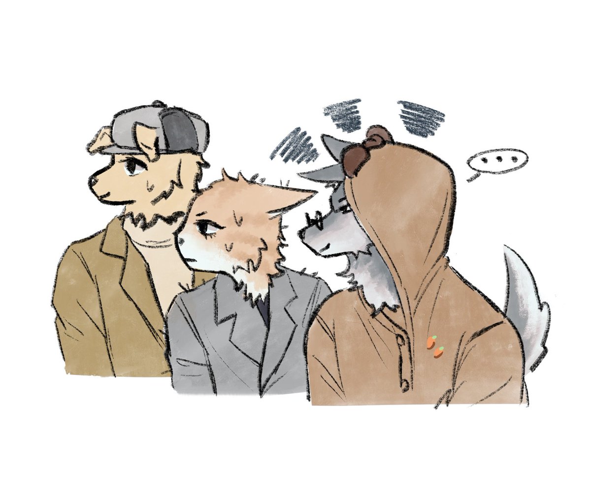 #ATEEZfanart

🐺 다음엔 누가 입을래
🐶🐱 oO(싫음...)