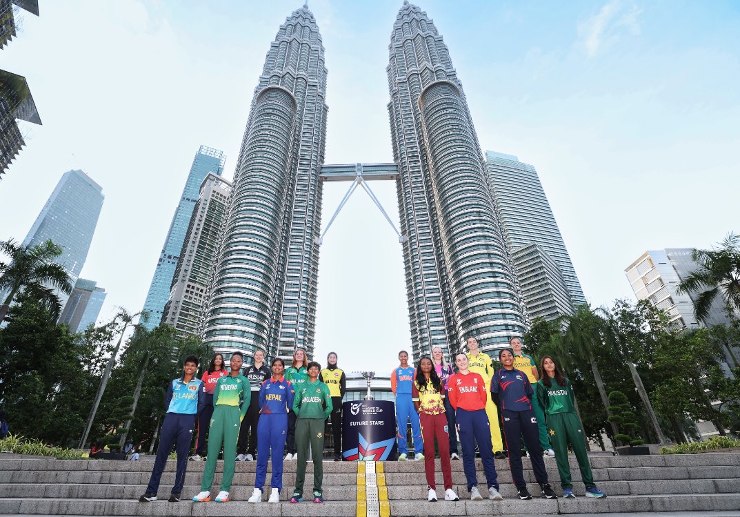 Emerging98's tweet photo. Best Wishes to U19 Women Teams from @usacricket , @cricket_nigeria , @CricketNep , @SamoaCricket , @CricketScotland and the Host's, @MalaysiaCricket , in #U19WT20WC. https://t.co/5JFRr1IOW8