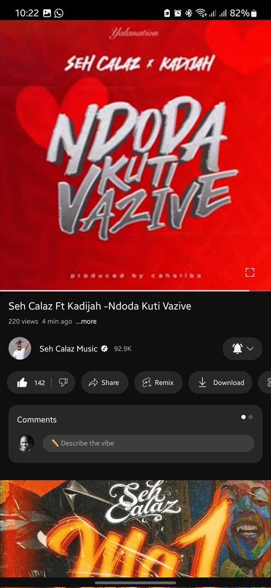 Seh Calaz is back 🔥🔥🔥🔥 APA pabikwa Ngoma 🔥🔥🔥 naKadhija Queen 👑