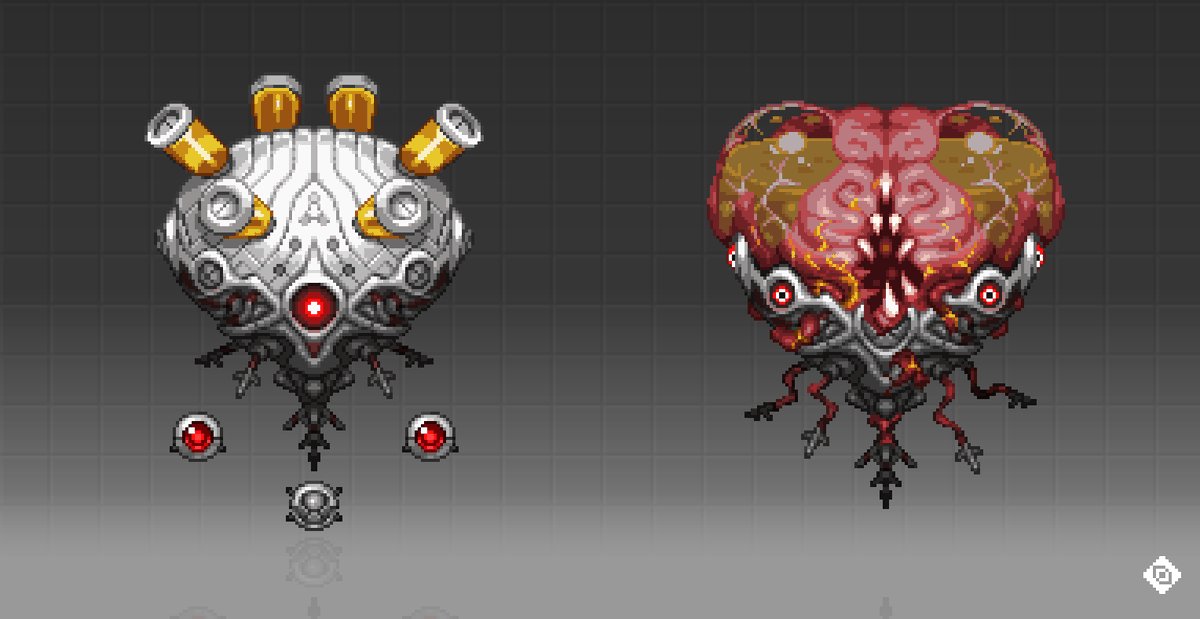 NomisT3730's tweet photo. Mech brain 

#ドット絵 #terraria #pixelart https://t.co/r2A48d2tpa