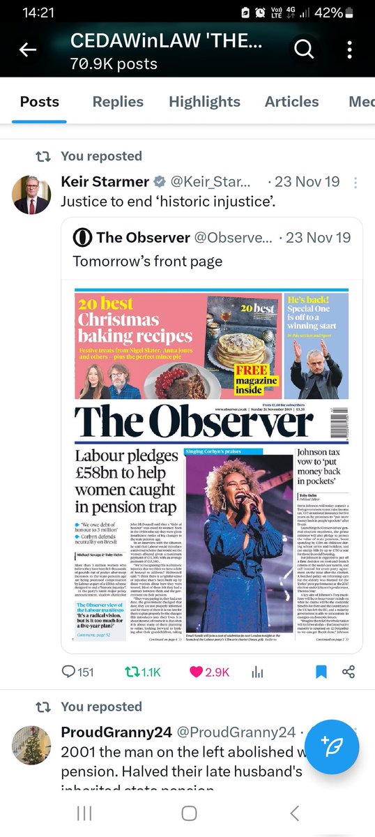 IstaJan's tweet photo. 🔴2018: PAUL LEWIS STATED NATIONAL INSURANCE FUND WAS SYSTEMATICALLY DEPRIVED OF £400 BILLION FOLLOWING UP ON @davidhencke EXPOSÈ
🔴2019: @Keir_Starmer STATED @UKLabour #Labour "£58BN DEBT OF HONOUR TO *ALL* #50sWOMEN WAS JUSTICE TO END HUSTORIC INJUSTICE"
🔴#BoycottHardshipFund https://t.co/CNLLuD1vQU