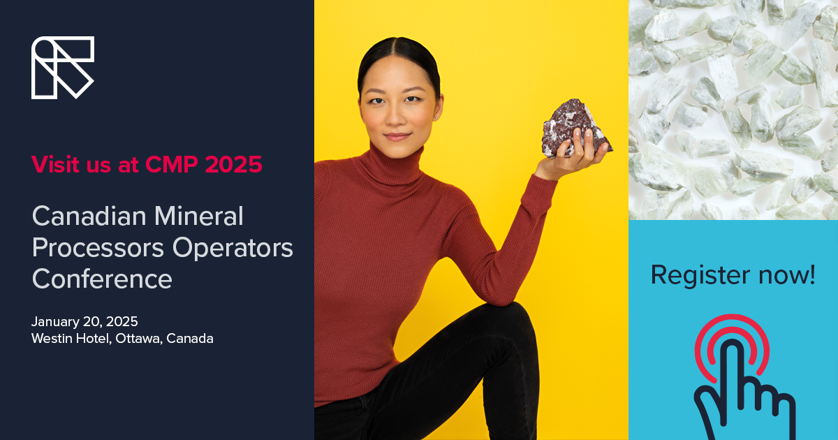 TOMRAMining's tweet image. ⏳There’s still time! In #TOMRAMining ’s short course at #CMP, industry experts offer a deep dive into #SensorBasedSorting – evaluation, design, and implementation in 1 day!
📅: Jan 20
📍: Westin Hotel, Ottawa
🔗: Register now 
shorturl.at/IdcTh
#InnovationInMining