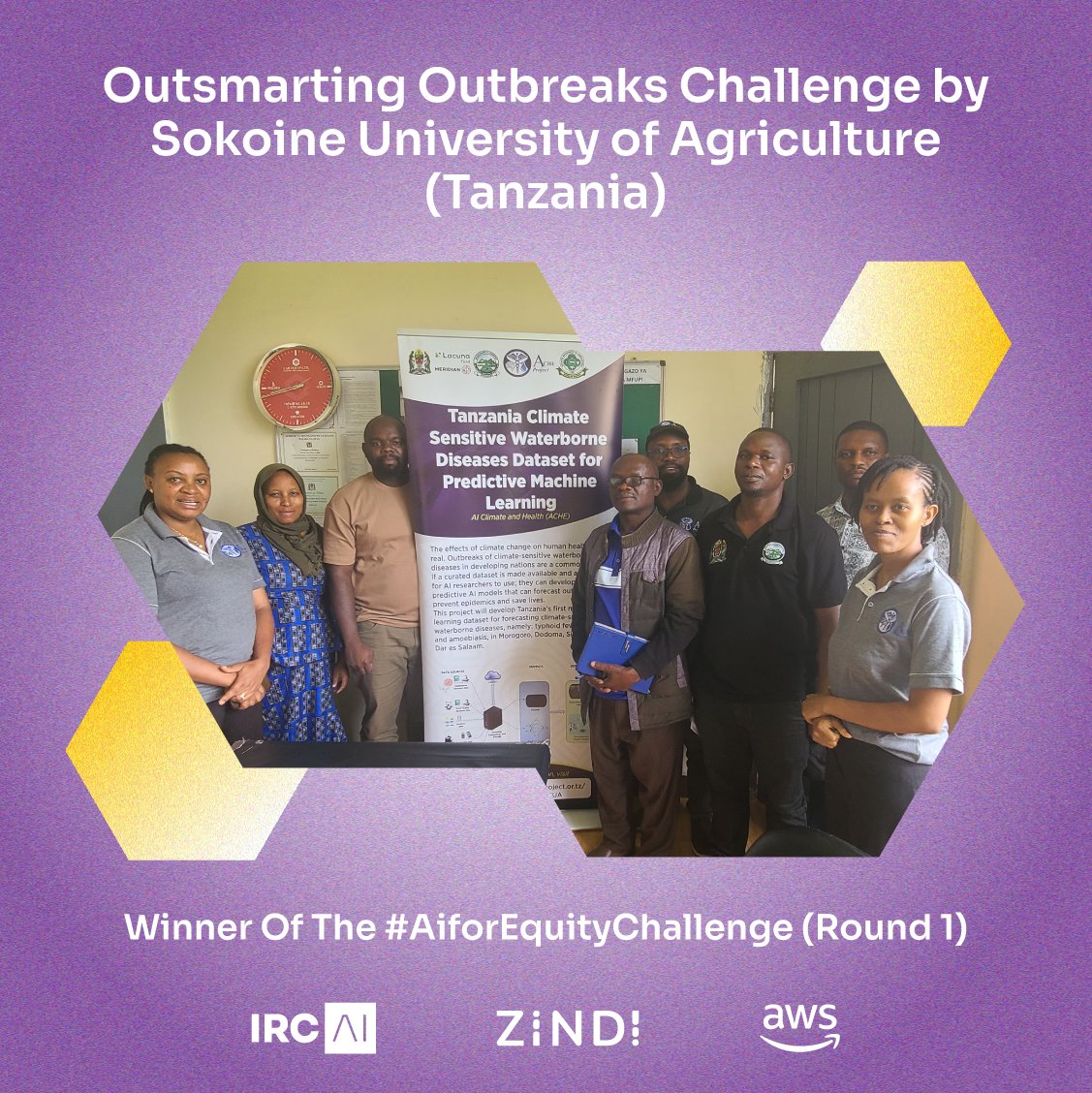IRCAI (@ircai_unesco) on Twitter photo We're excited to announce that Sokoine University of Agriculture (Tanzania) is one of the #AIforEquityChallenge Round 1 winners!
Read more about their challenge here: ircai.org/ai-for-equity-…
<a href="/SokoineU/">Sokoine University of Agriculture (SUA)</a> <a href="/kadefue/">Dr. Kadeghe Fue 🇹🇿</a> #AI #TechForGood #SDGs #Climate We're excited to announce that Sokoine University of Agriculture (Tanzania) is one of the #AIforEquityChallenge Round 1 winners!
Read more about their challenge here: ircai.org/ai-for-equity-…
<a href="/SokoineU/">Sokoine University of Agriculture (SUA)</a> <a href="/kadefue/">Dr. Kadeghe Fue 🇹🇿</a> #AI #TechForGood #SDGs #Climate