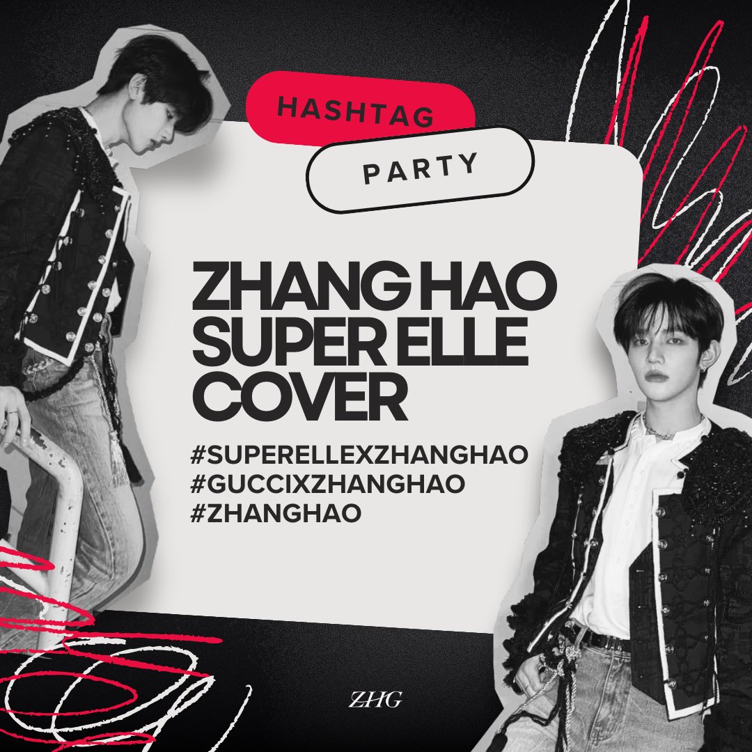 ZHANGHAOGLOBAL's tweet photo. [HASHTAG EVENT]

We are doing so well with the trends currently!! Let’s add Zhang Hao’s name tag now to our posts~

ZHANG HAO SUPER ELLE COVER 

#SUPERELLExZHANGHAO
#GUCCIxZHANGHAO
#ZHANGHAO https://t.co/p9bbKb7zEU