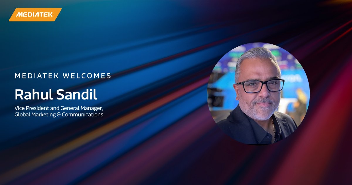 MediaTek India (@mediatekindia) on Twitter photo .<a href="/rahulsandil/">Rahul Sandil</a> is MediaTek’s new Vice President and General Manager for Global Marketing and Communications, overseeing our global brand strategy, corporate marketing and communications, and go-to-market initiatives with customers and ecosystem partners. .<a href="/rahulsandil/">Rahul Sandil</a> is MediaTek’s new Vice President and General Manager for Global Marketing and Communications, overseeing our global brand strategy, corporate marketing and communications, and go-to-market initiatives with customers and ecosystem partners.