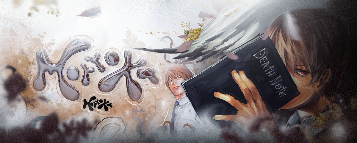 7even_Graphics's tweet photo. yagami lite twitch banner https://t.co/BIDAVUzxIT