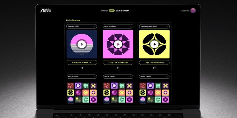 Aimi, which delivers personalised, immersive audio experiences for health clubs through AI- generated music, has released Aimi Player Pro and Aimi Live Stream. t.lei.sr/THLghZ #fitTech