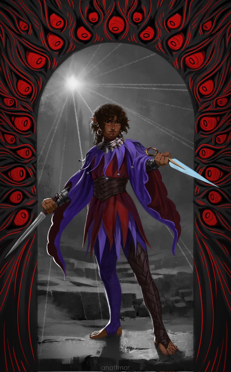 anattmar_re's tweet image. Hi, #PortfolioDay 👁👁
I&apos;m Natt, a freelance artist. I love drawing fantasy characters and illustrations! 
🌿 anattmar.carrd.co
💌 anattmar@gmail.com
