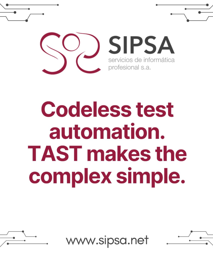 SIPSA_IT's tweet image. ⭐ #Codeless #TestAutomation. #TAST makes the complex simple. ⭐
By #SIPSA
#Automation #TAST #SoftwareQuality #SoftwareQuality #QA #Testing
#Testing #SphericalQuality #SphericalQuality #SphericalQuality
