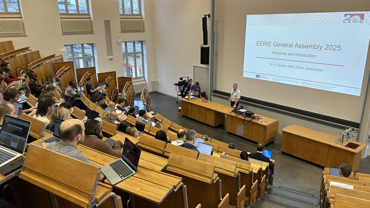 EERIE_Project's tweet image. Starting now - #EERIE25!
‼️Stay tuned for updates related to our General Assembly