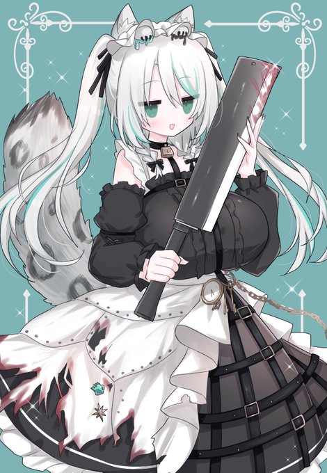 「ん～?なんでもないですよ～ご主人様～」
Skebありがとうございました😚 