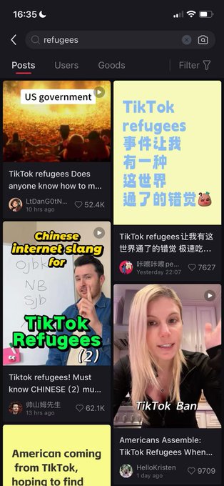19k+ Posts on REDnote about Refugees