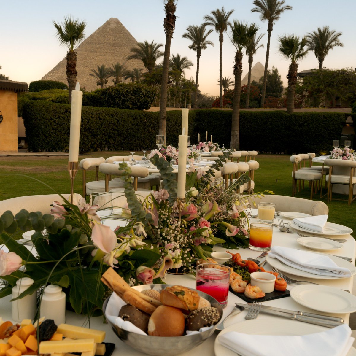 Celebrate love in style, create unforgettable wedding memories, where every love story is unique, and every wedding is unforgettable at our stunning 139 Garden a venue as breathtaking as your love story.

#MarriottMenaHouse
#WonderfulHospitalityAlways