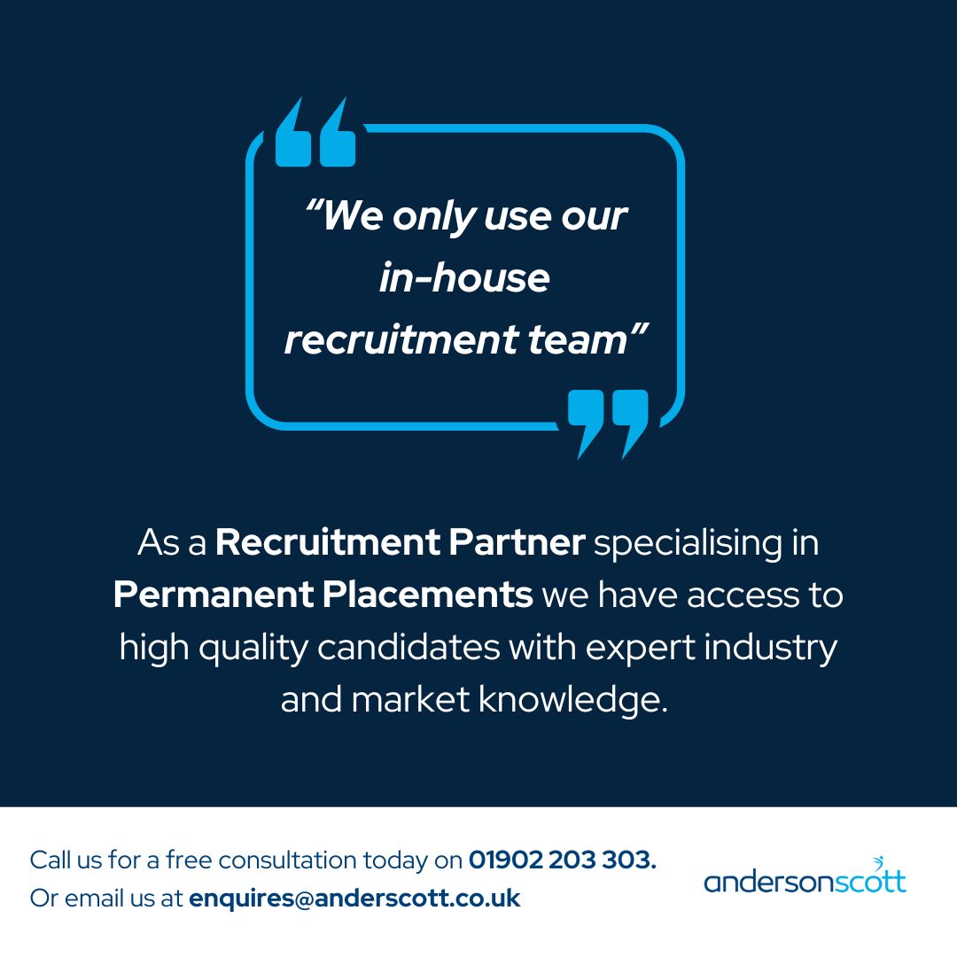 anderscott_sol's tweet image. Let us improve your recruitment in 2025.

📞 Call us for a free consultation today on 01902 203 303.
📧 Or email us at enquires@anderscott.co.uk

#Recruitment #RecruitmentAgency #PermanentRecruitment #RecruitmentPartner