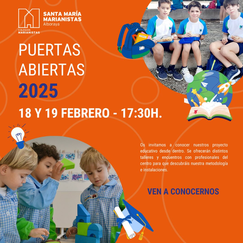 Os esperamos el 18 y 19 de febrero en la Jornada de Puertas Abiertas. Inscríbete en el siguiente enlace: docs.google.com/forms/d/e/1FAI…