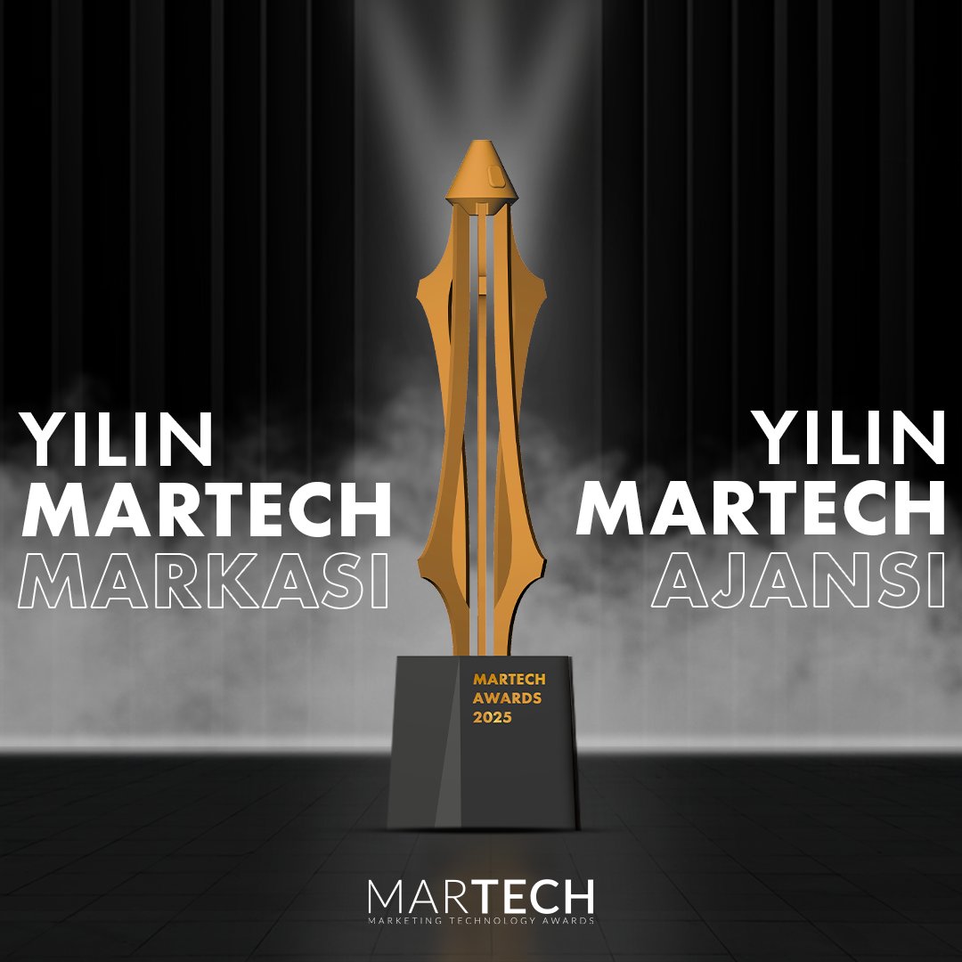Pazarlama teknolojilerinin sektöre örnek olacak en başarılı projelerini ödüllendiren MarTech Awards 2025'te "Yılın MarTech Markası" ve Yılın "MarTech Ajansı" belli oluyor.
#MarTechAwards2025

🔸tinyurl.com/mwn3rwf4