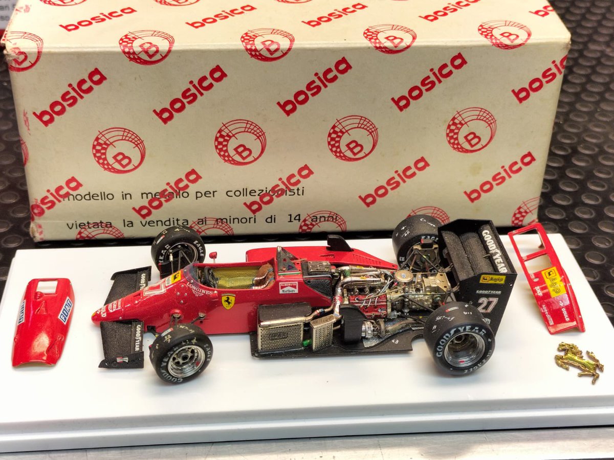 プロ完成品 bosica 1/43 ferrari 156／85 ボシカ フェラーリ 156/85