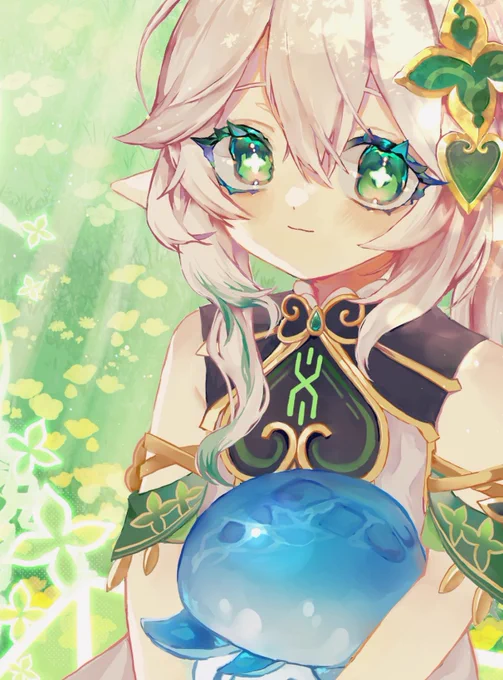 コミケでネイアを描いてくれた神絵師アカウントがフォロワー250人なんて許せん数をしてるからみんなフォローお願いします!主に原神とポケモン描いてるよ許せねぇよ…………… 