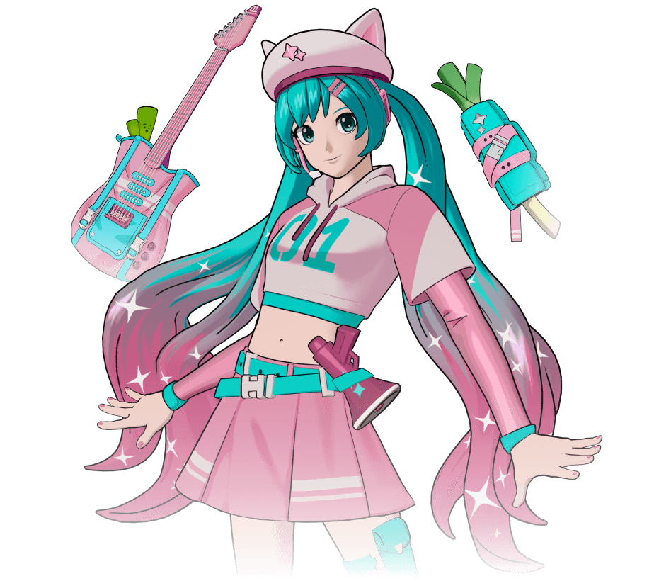 新コスチューム『ネコ 初音ミク』 #フォートナイト