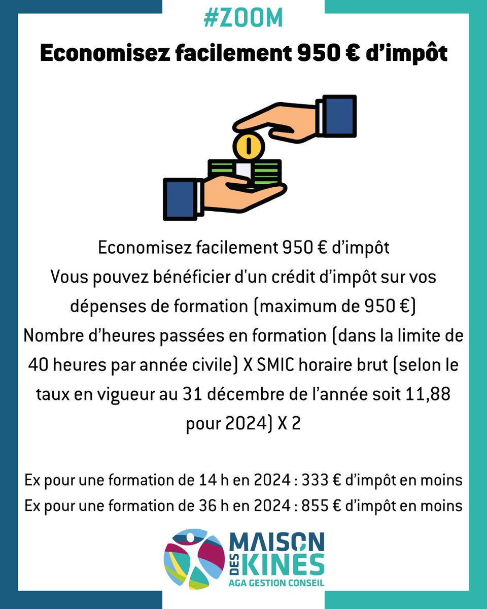 ssoc_agakam's tweet image. #Zoom

Economisez facilement 950 € d’impôt

#AGAKAM #compta #AGA