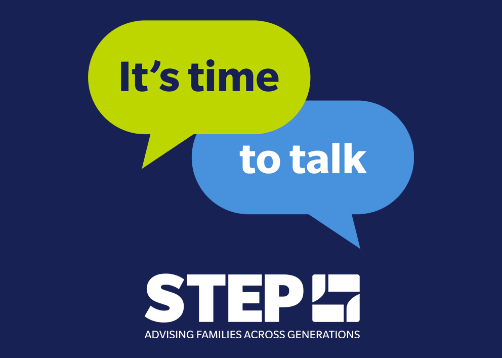 STEPSociety's tweet photo. ‘It’s time to talk’ is STEP's global campaign focused on supporting family businesses in their estate planning and having the conversations needed to plan for the future.

Find out more about the campaign: https://t.co/OFxVtNcWij

#STEPTimeToTalk #STEPProfile https://t.co/Lsb9eASGOY