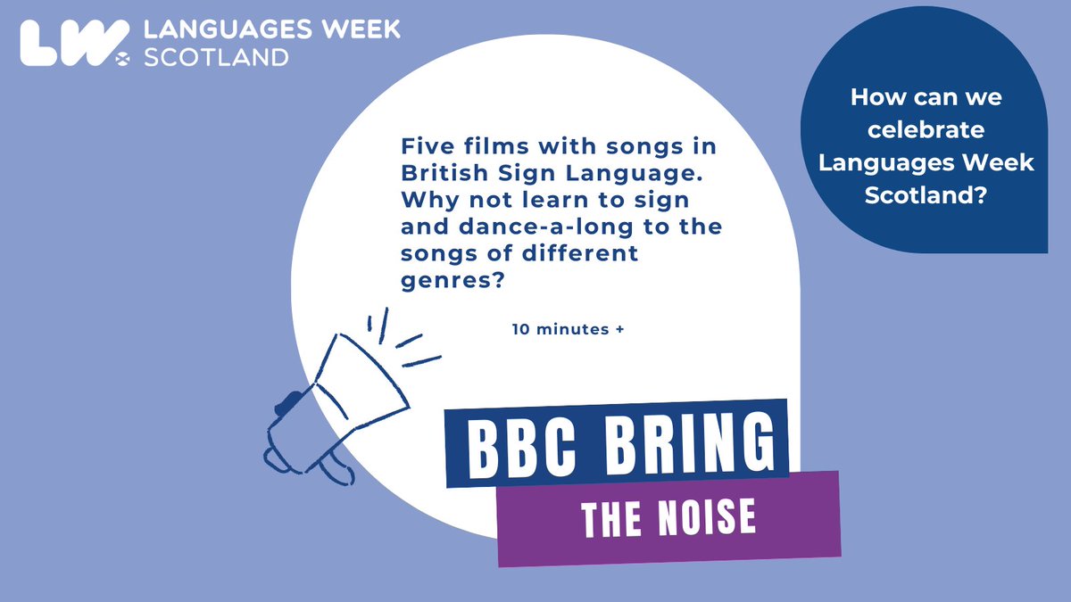 Whether you are celebrating Languages Week at school or at home, we have LOTS of ideas! Join in the fun 3 - 7 Feb.
Visit our website for more suggestions: loom.ly/uNQBeWU
#ScotlandLovesLanguages
