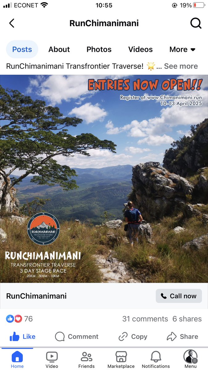 MutareSights's tweet photo. This isn't just a race, it's an experience! ️ Enjoy camping under the stars with meals included, and create memories that will last a lifetime. ✨
⏱️Get on the list waiting list,  Secure your place and be part of this unforgettable journey. ➡️ https://t.co/d9GOtpF9Bp https://t.co/FV7ify9Qxk