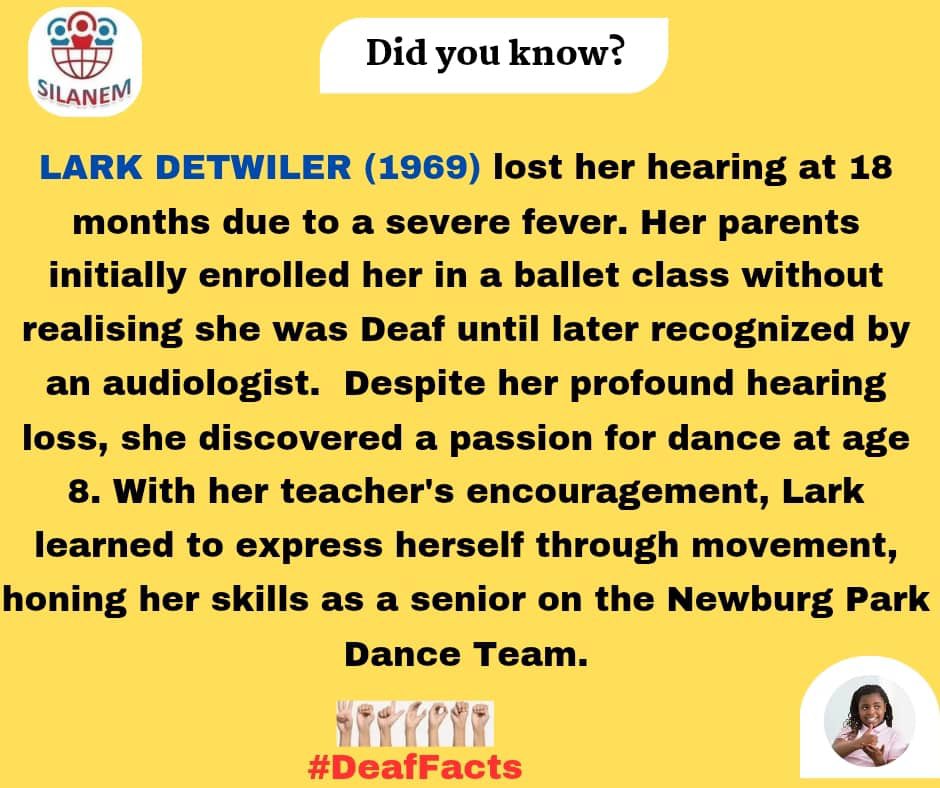 Don’t miss today’s Deaf facts 🤟