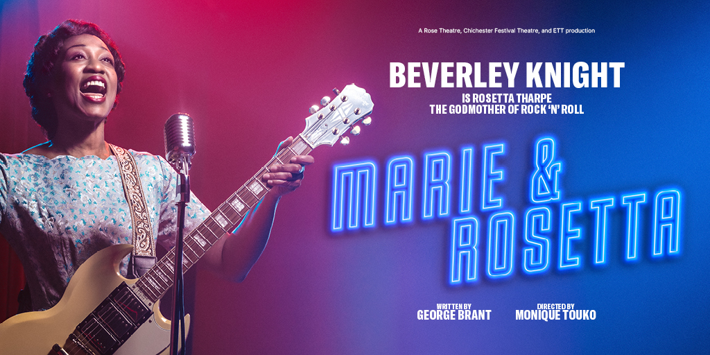 Rose Theatre (@rosetheatre) on Twitter photo ๐ค <a href="/Beverleyknight/">Beverley Knight๐</a> stars in the UK premiere of Marie & Rosetta โ priority booking now open! ๐ธ
๐
Playing at the Rose 2- 24 May, then at Chichester Festival Theatre 25 June - 26 July.
๐ General booking opens at 10am on Monday, 20 January 2025. ๐ค <a href="/Beverleyknight/">Beverley Knight๐</a> stars in the UK premiere of Marie & Rosetta โ priority booking now open! ๐ธ
๐
Playing at the Rose 2- 24 May, then at Chichester Festival Theatre 25 June - 26 July.
๐ General booking opens at 10am on Monday, 20 January 2025.