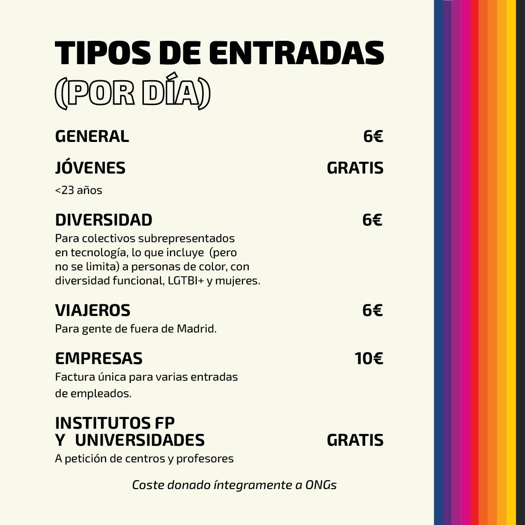 T3chFest's tweet photo. 🎫 ¡Entradas para T3chFest 10 YA disponibles! 🎟️

https://t.co/yn79VxiWz6 https://t.co/AsNiTG7tWU