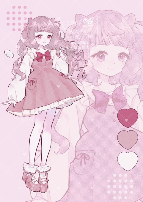 立ち絵のイラストたち#illustration #イラスト 