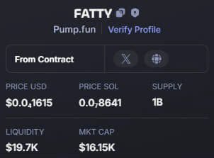 BarronDegens's tweet photo. $SOL  /   $FATTY
MC :   16K   ✈️✈️✈️
CA : 3xDUfHECizMUe6HMXbKddq28NTUmHa4G8uZKHETJpump  
Telegram : https://t.co/1gM1PxxL5D
$SOL $BTC $ETH $CONCHO $MOBY $FCP $TRUMPAI $THL $Zero,Bro $pippin $BOOTY $CWH $Anon $HOLO $KOA $SAI $LLM $DONCHO $Fartcoin $TITAN $ATH $LONGAI $USDT https://t.co/KtcOHLKoA0
