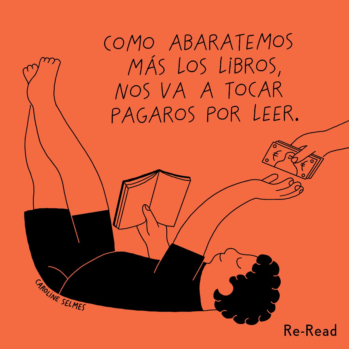 ReReadDiputacio's tweet photo. "¡Si los libros fueran más baratos, tendríamos que pagaros por leer! 

En Re-Read, los precios siempre son low cost:
 1 libro 4€
2 libros
5 por 12€.

Hacemos Re-bajas todo el año 😃😊 https://t.co/8QAIAHeYX8