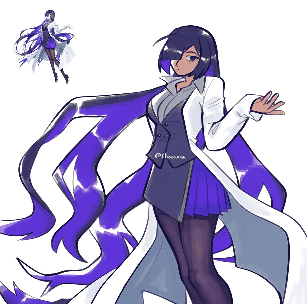 Chocaoka's tweet photo. I don’t enjoy posting old stuff but like 🥹 I still really fw my Tobari hcs

#夜語トバリ #neutrino #VOCALOID #vocaloidtwt https://t.co/5J1cKmLIBS
