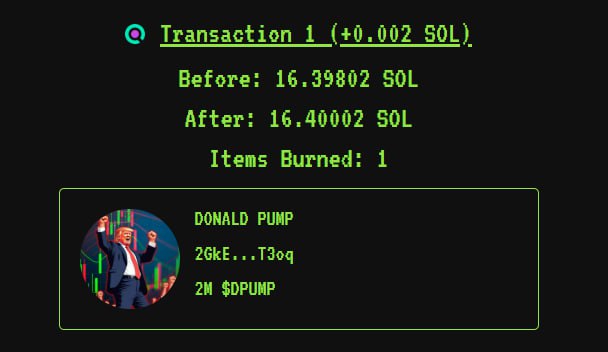 Donald Pump tweet media