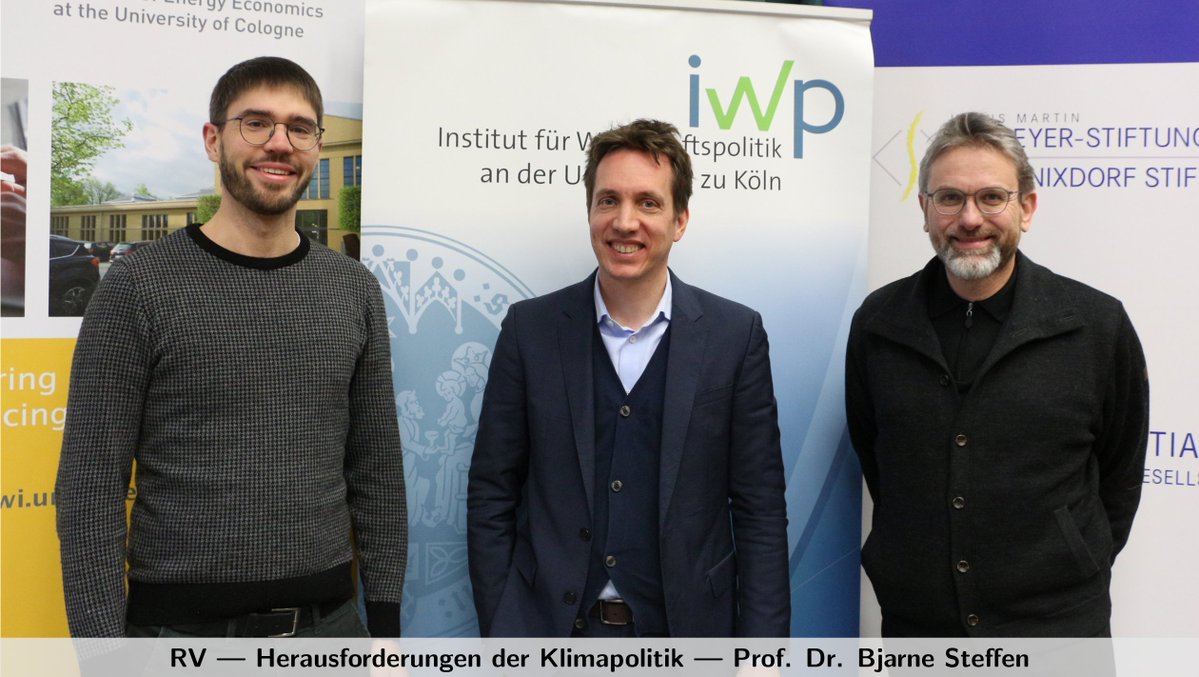 IWP Uni Köln (@iwp_uni_koeln) on Twitter photo Vielen lieben Dank an <a href="/BjarneSteffen/">Bjarne Steffen</a> von der <a href="/ETH/">ETH Zürich</a> für seinen Vortrag gestern bei unserer Ringvorlesung💐 Dabei ging es unter anderem darum, welche Politikmaßnahmen Klimainnovation anreizen und beschleunigen können🙌 Vielen lieben Dank an <a href="/BjarneSteffen/">Bjarne Steffen</a> von der <a href="/ETH/">ETH Zürich</a> für seinen Vortrag gestern bei unserer Ringvorlesung💐 Dabei ging es unter anderem darum, welche Politikmaßnahmen Klimainnovation anreizen und beschleunigen können🙌
