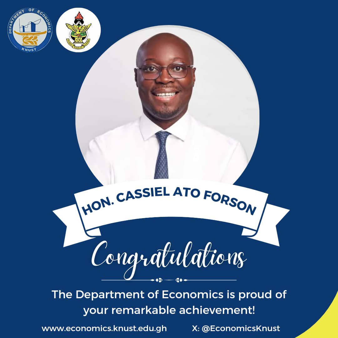 Dept. of Economics, KNUST  tweet media