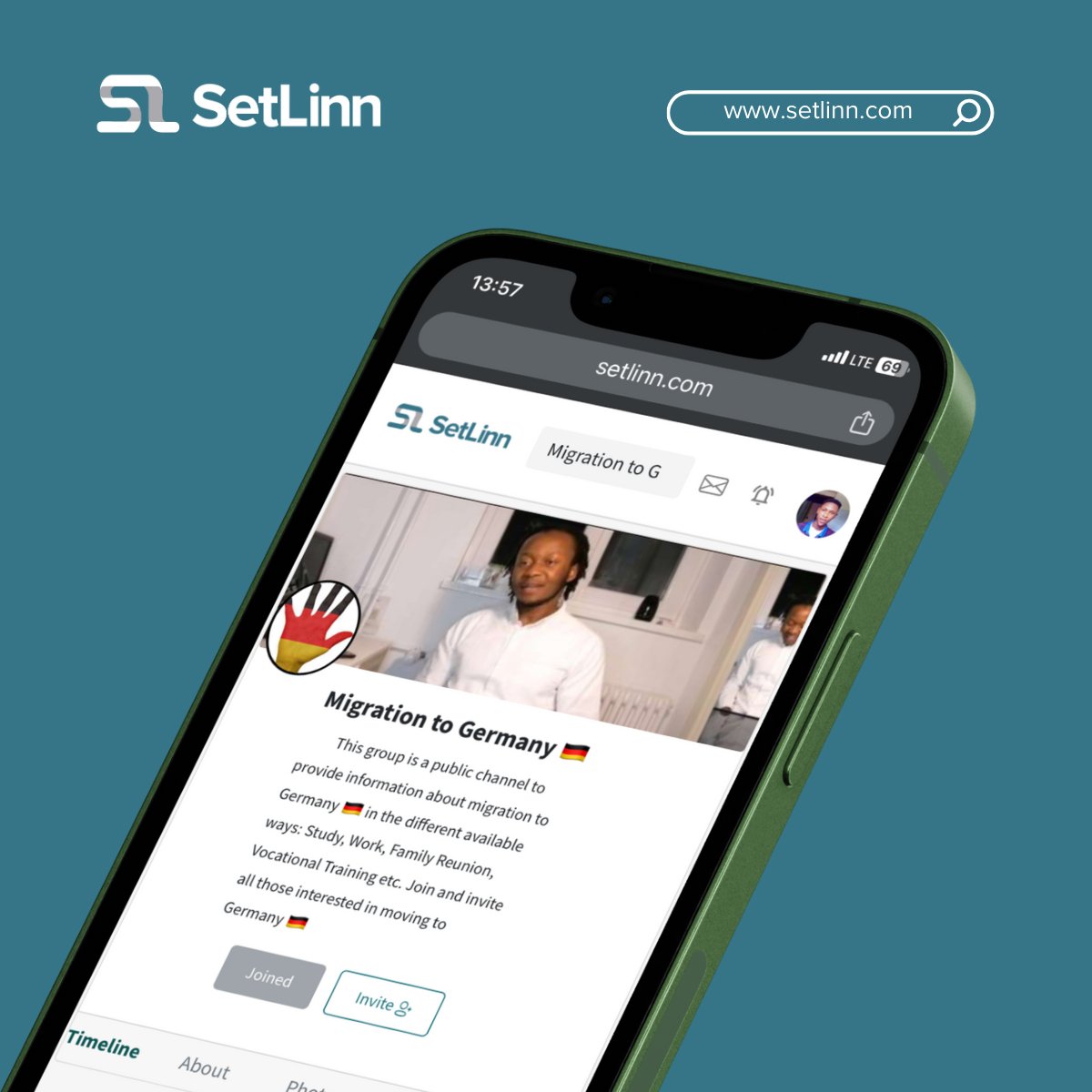 SetlinnOfficial's tweet image. You can join this group on Setlinn.com if you are on a journey to relocate to Germany. 

Join the group here: setlinn.com/groups/group/u…

#studyingermay #workingermany #studyabroad