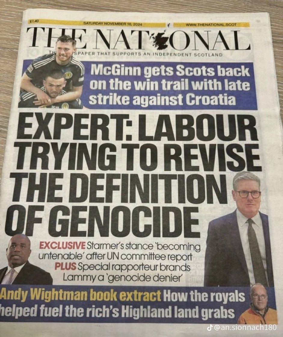 HowardRBeckett's tweet photo. The Prime Minister &amp; Foreign Secretary 🇬🇧 want to redefine genocide.

Two self declared Human Rights lawyers:

•Blind to the murder of 20,000 Palestinian 🇵🇸 children
•Blind to forced starvation
•Blind to ethnic cleansing

They belong in The Hague with Netanyahu 🇮🇱 https://t.co/czhgcLKJUL