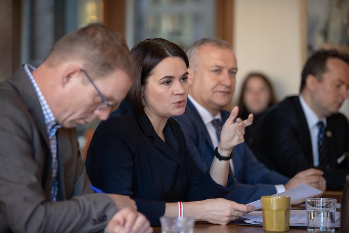 Sviatlana Tsikhanouskaya tweet media