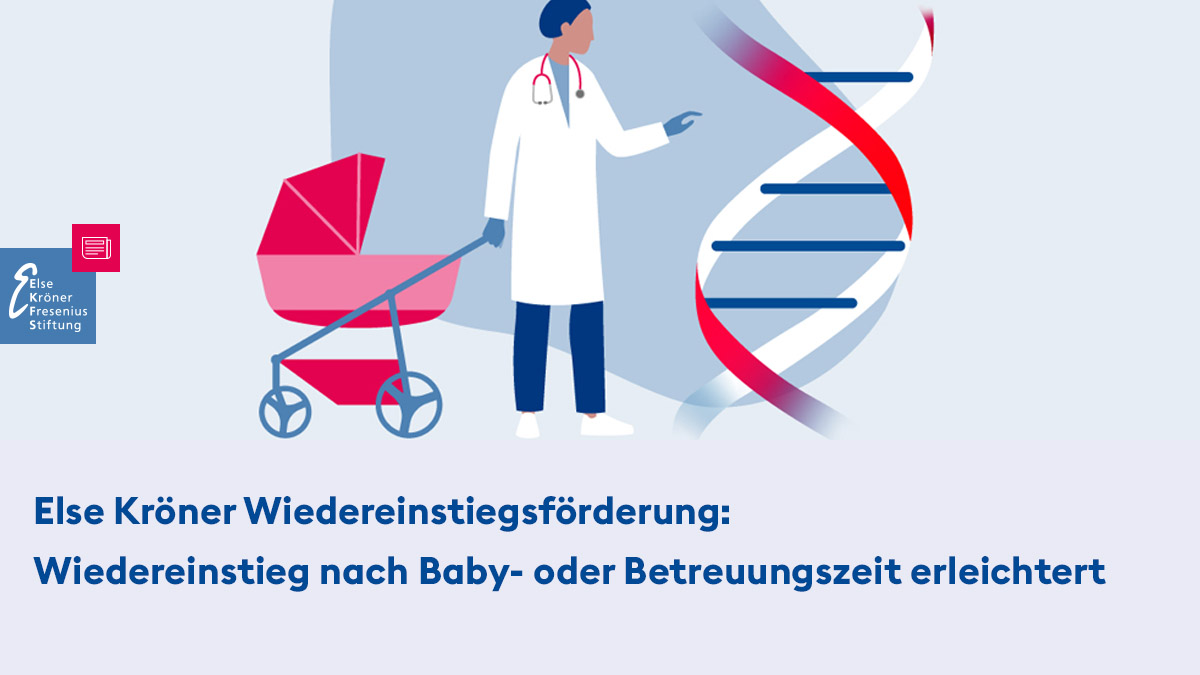 Die EKFS hat 2024 erneut Fördermittel von jeweils bis zu 400.000 € an erfolgreiche Ärztinnen und Ärzte vergeben, die nach einer familiären Auszeit in Klinik und Forschung zurückkehren möchten. 🏥  🔬 
<a href="/rlofredi/">Roxanne Lofredi</a>, <a href="/ChariteBerlin/">Charité - Universitätsmedizin Berlin</a>, <a href="/UniklinikDUS/">Uniklinik Düsseldorf</a>  
sohub.io/4fk3
