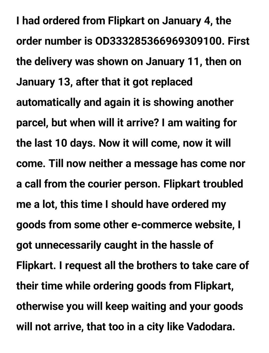 Dear <a href="/Flipkart/">Flipkart</a> please notice 👇

<a href="/flipkartsupport/">FlipkartSupport</a> <a href="/FlipkartStories/">Flipkart Stories</a>