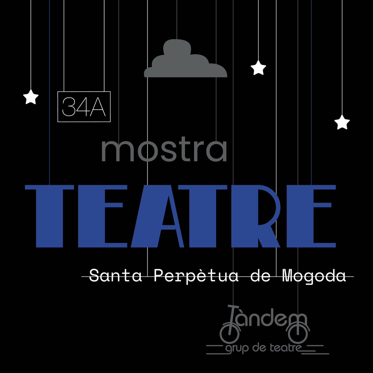 GrupTandem's tweet photo. Arriba la 34a Mostra de Teatre Santa Perpètua de Mogoda al teatre del Centre  entre el 26 de gener i el 22 de març de 2025. 🎭

Entrades ja a la venda a través de la plataforma Entràpolis 🎟️: https://t.co/fYd0wVErpH

#mostrateatreSPM https://t.co/YiRHTi02Ll